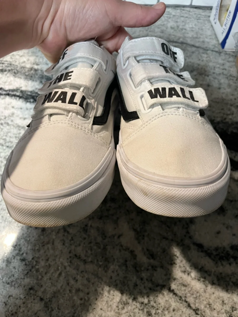 Vans UNISEX OLD SKOOL V “OFF THE WALL” Canvas Sneakers Shoes Mens 10 - Picture 7 of 15